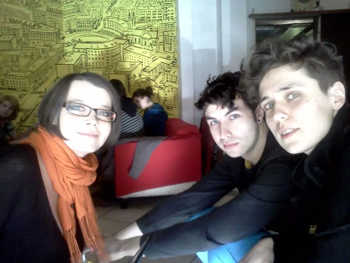 Agnieszka Weseli, Karol Radziszewski i Katarzyna Szustow