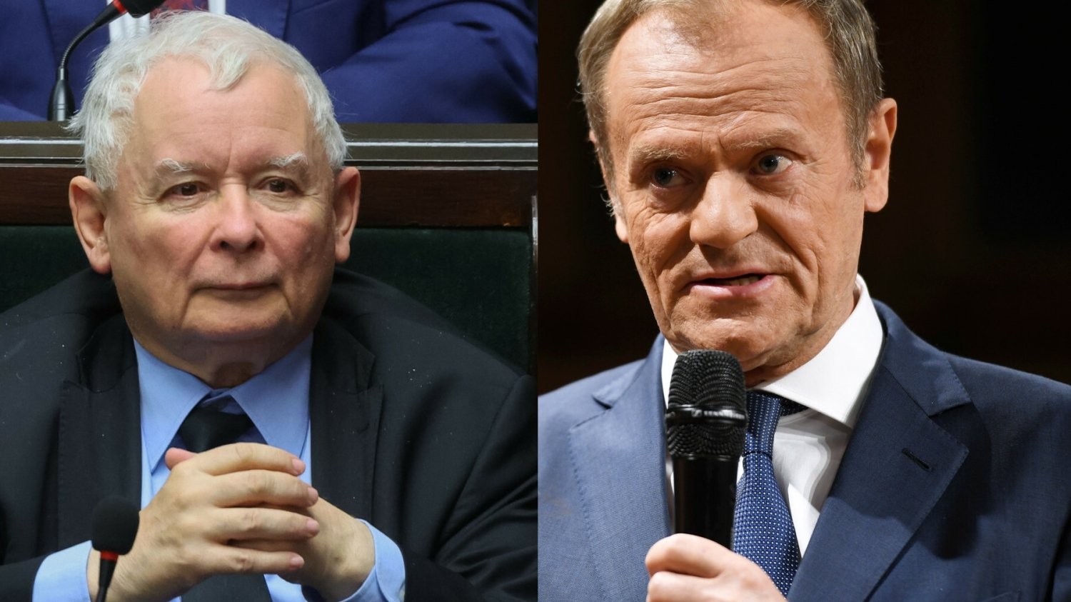 Jarosław Kaczyński i Donald Tusk