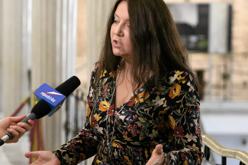 Tomasz Terlikowski atakuje posłankę Joannę Lichocką za jej słowa o aborcji.
