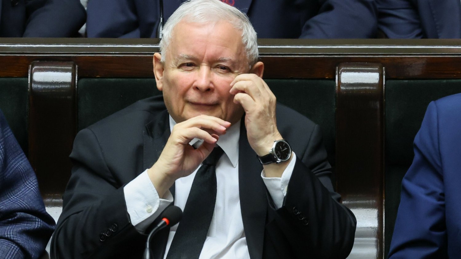 Prezes PiS Jarosław Kaczyński