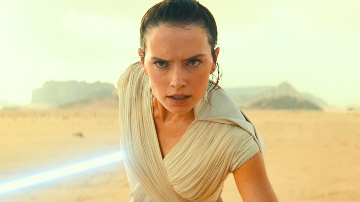 Daisy Ridley jako Rey w filmie "Gwiezdne wojny: Skywalker. Odrodzenie"
