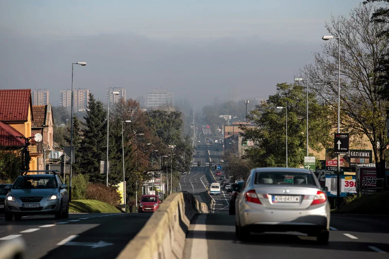 Smog nad Krakowem.