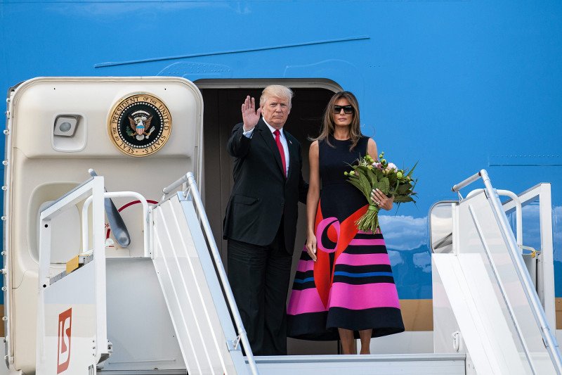 Donald Trump wyleciał z Polski - jak to biznesmen trochę nam sprzedał.