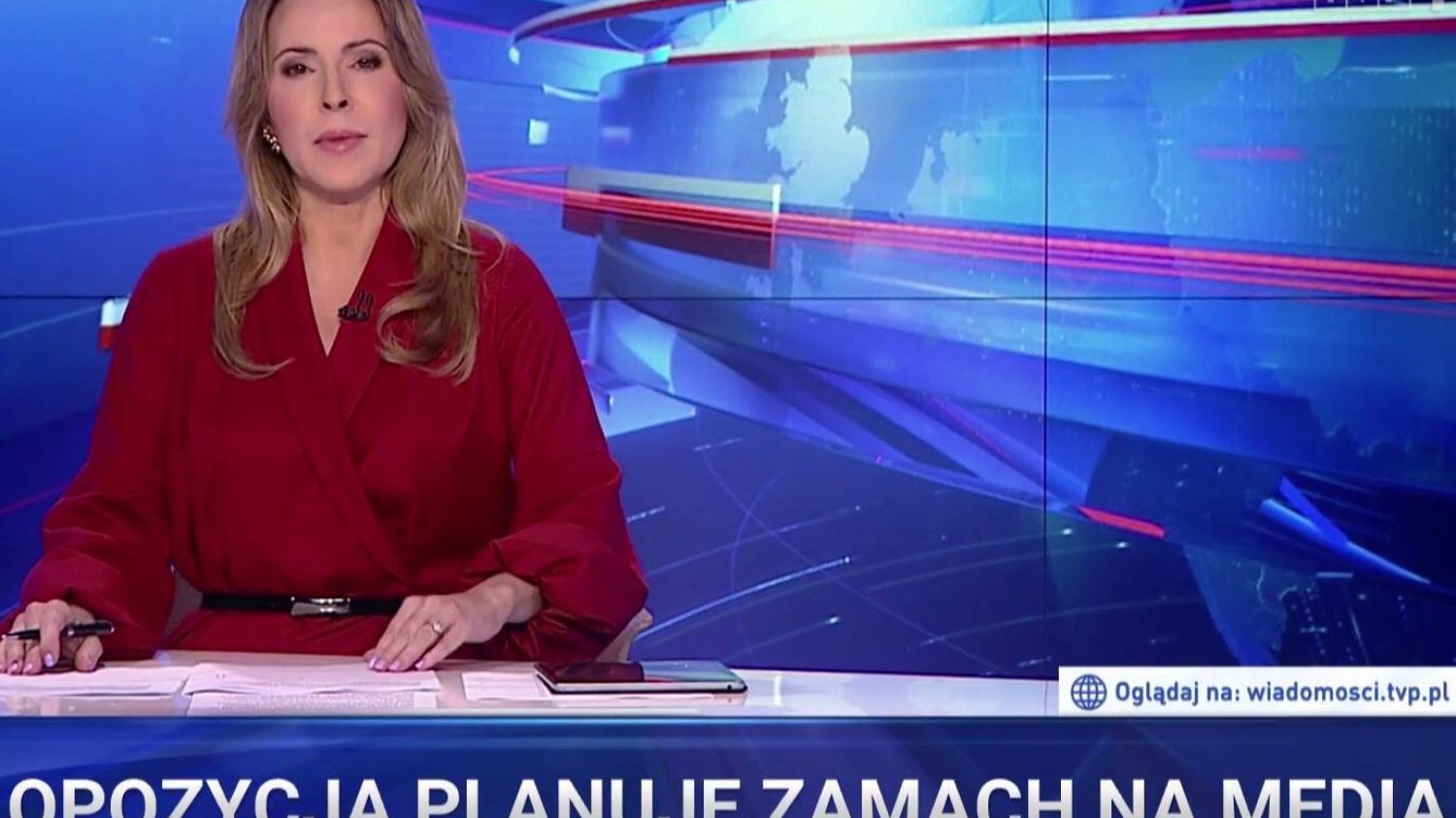 "Wiadomości" TVP w panice: Opozycja planuje zamach na media