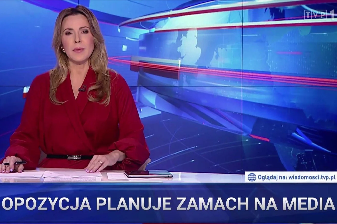 "Wiadomości" TVP w panice: Opozycja planuje zamach na media