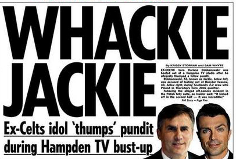 Dariusz Dziekanowski miał uderzyć dziennikarza Polsatu Bożydara Iwanowa