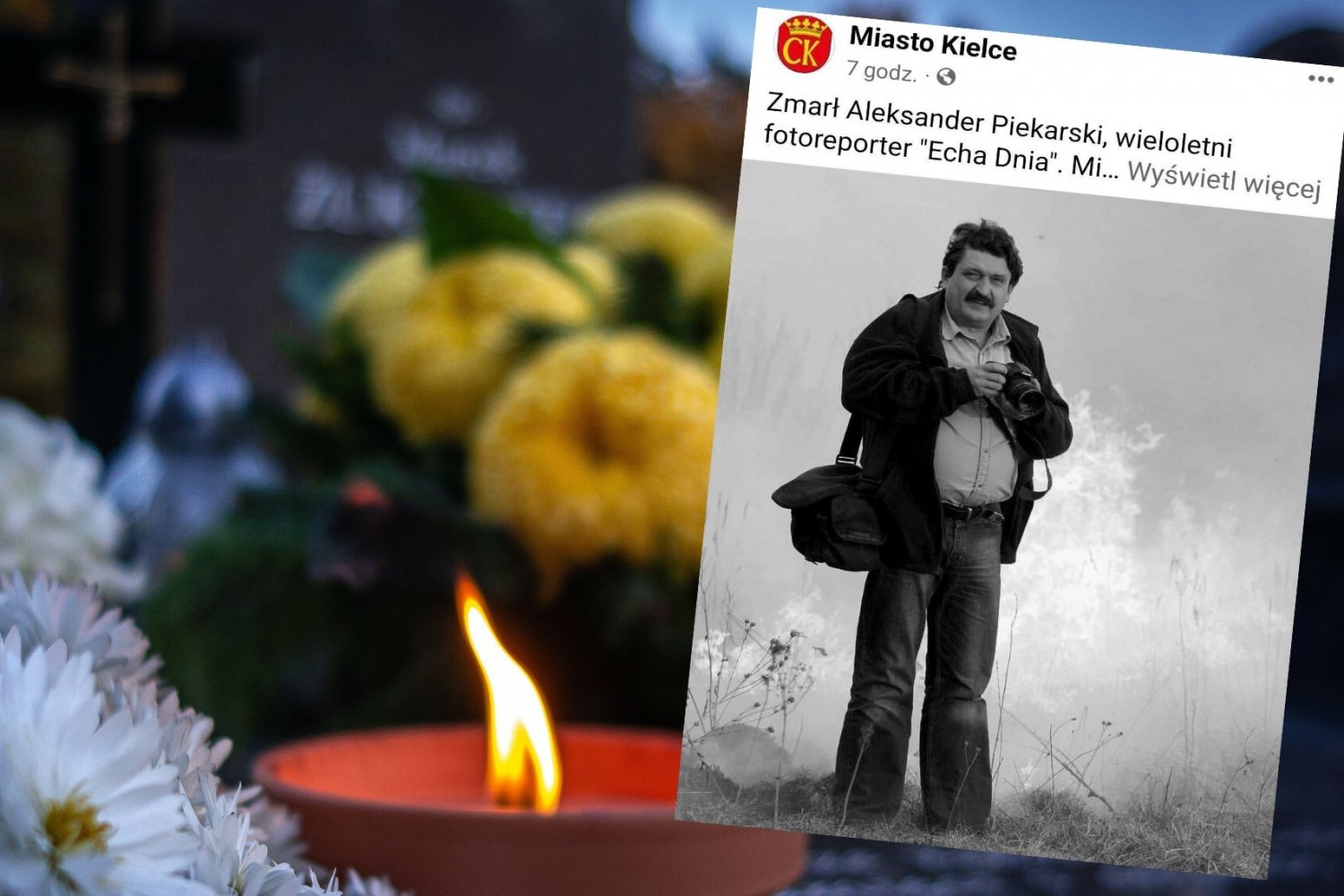 Aleksander Piekarski nie żyje. Znany fotoreporter miał 67 lat.
