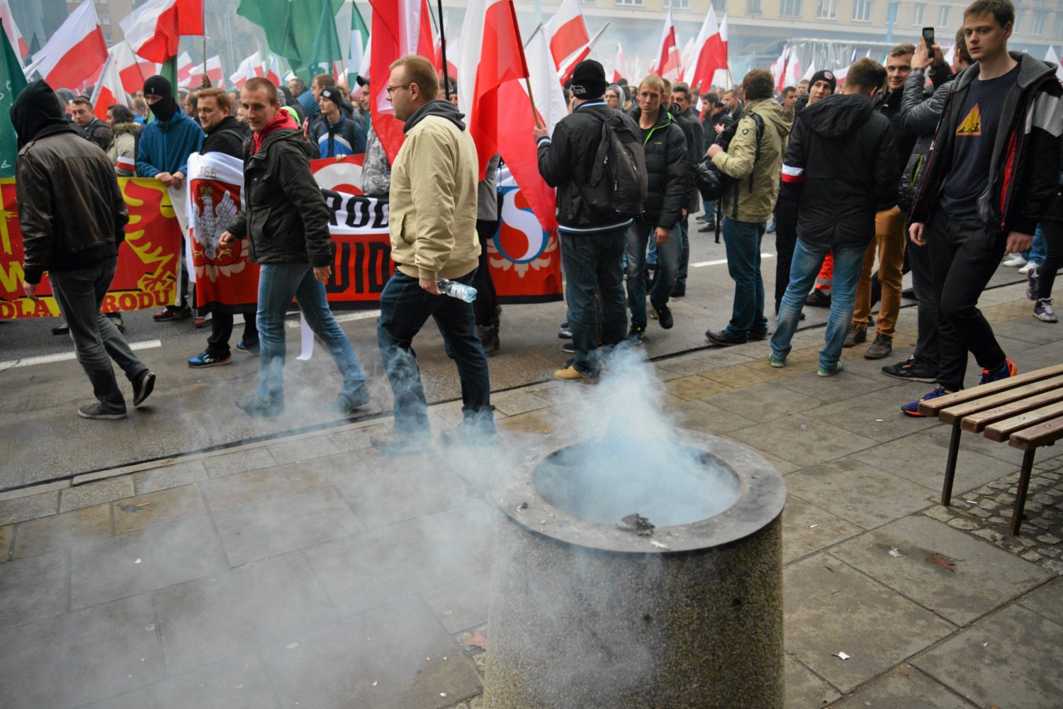 Marsz Niepodległości, zdaniem Sierakowskiego, jest zabawą chłopców.