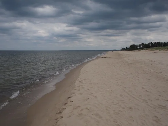 To bez sensu, że sprzedajemy nasz sekret, ale trudno. Podczas, kiedy na miejskiej plaży w Gdyni nie ma gdzie palca wcisnąć, albo kibole biją się z Meksykanami, na Sobieszewie – czuliśmy się jak na naszej prywatnej plaży.