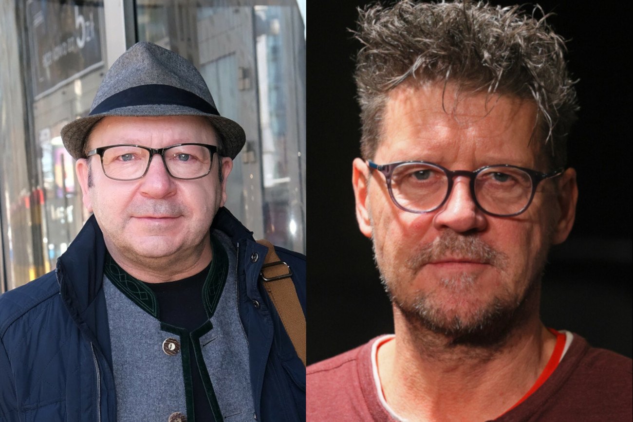 Zbigniew Zamachowski i Wojciech Malajkat.