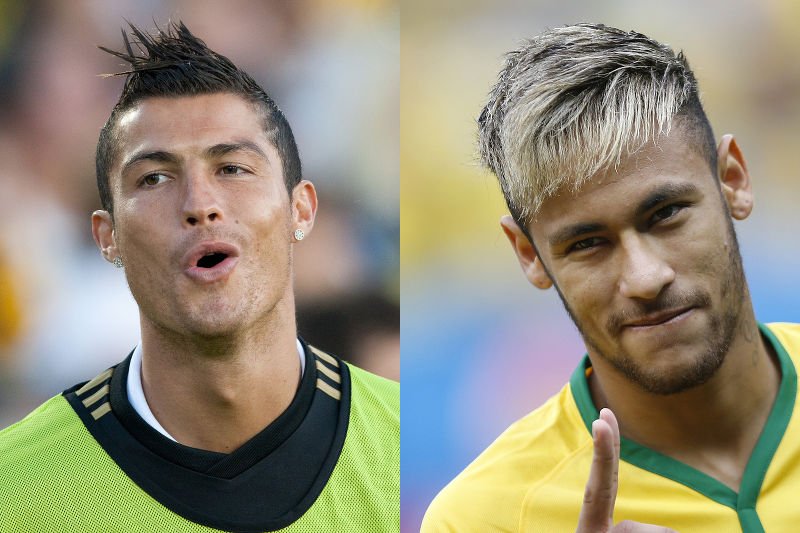 Mteroseksualni 2.0, czyli czym jest spornseksualność? Na zdjęciu Ronaldo i Neymar.