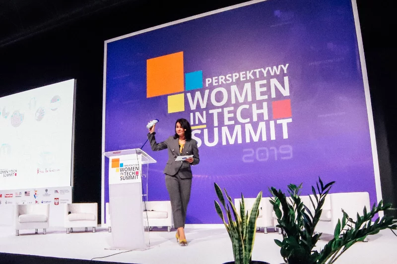 Magdalena Zawadzka-Kiczko z Procter & Gamble była jedną z prelegentek konferencji Perspektywy Women in Tech Summit 2019