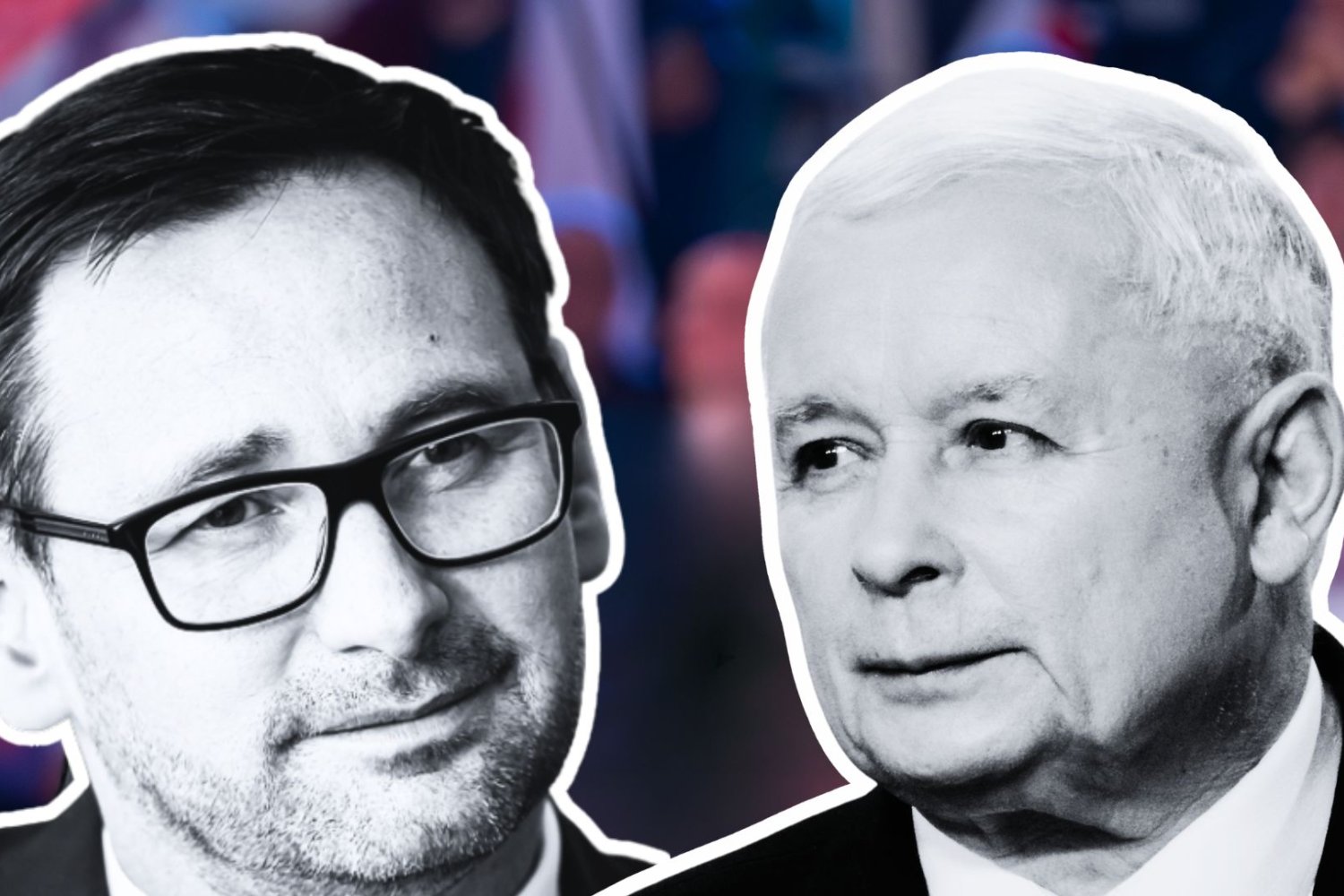 Daniel Obajtek i Jarosław Kaczyński