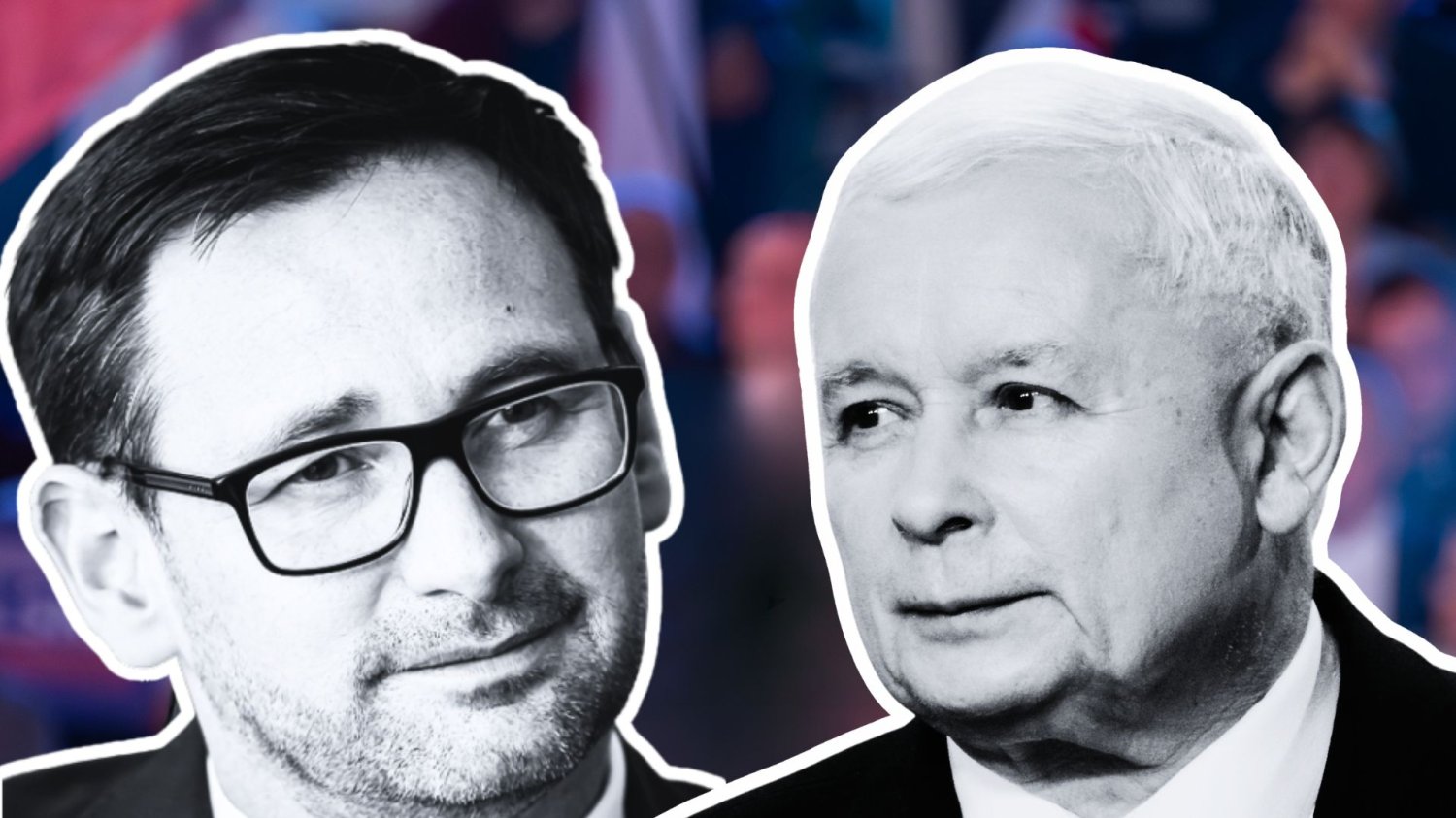 Daniel Obajtek i Jarosław Kaczyński