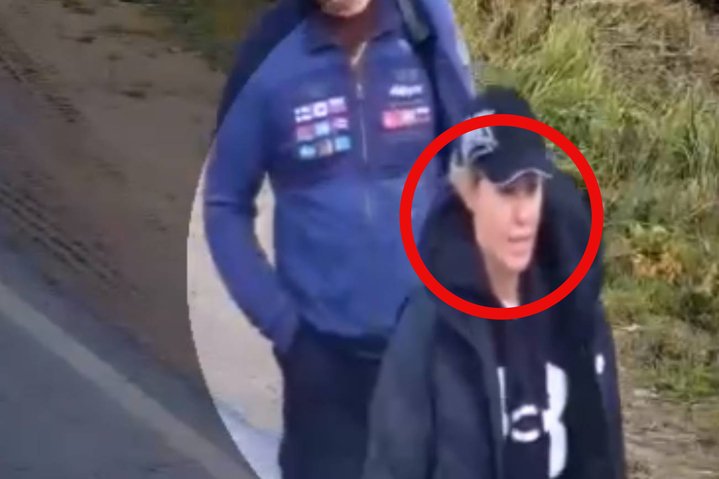 Ksenia Sobczak ucieka przed rosyjską władzą pieszo na Litwę. Nagranie