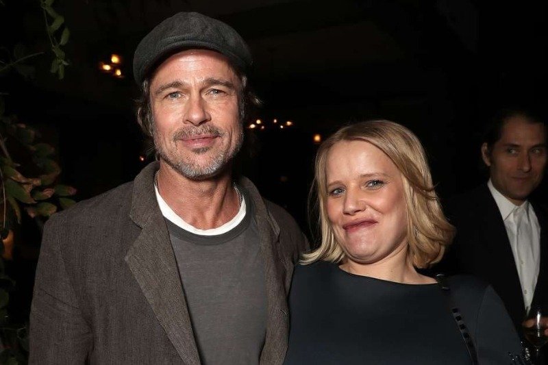 Joanna Kulig na świątecznym bankiecie z Bradem Pittem