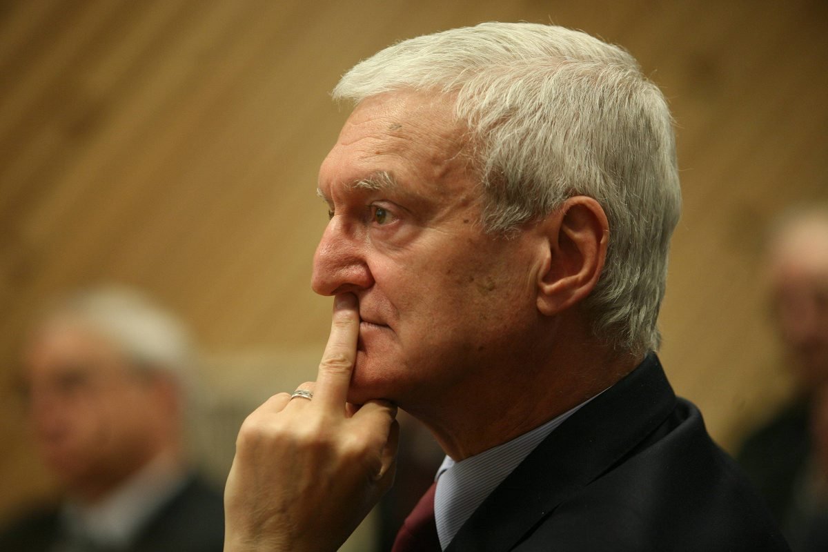 Prof. Michał Kleiber na sesji zgromadzenia ogólnego PAN w 2009 roku.