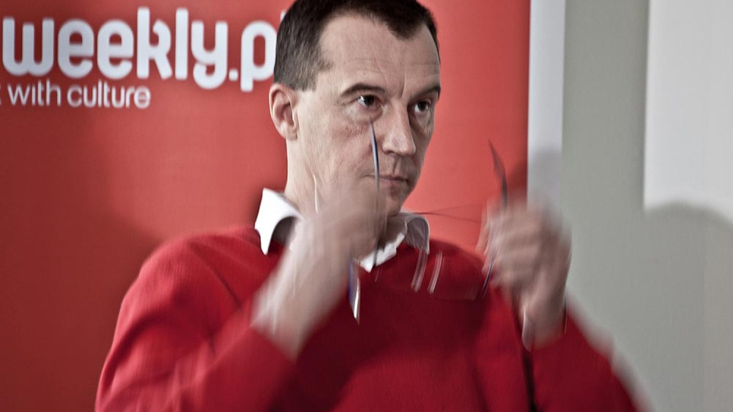 Redaktor naczelny miesięcznika "Press" Andrzej Skworz