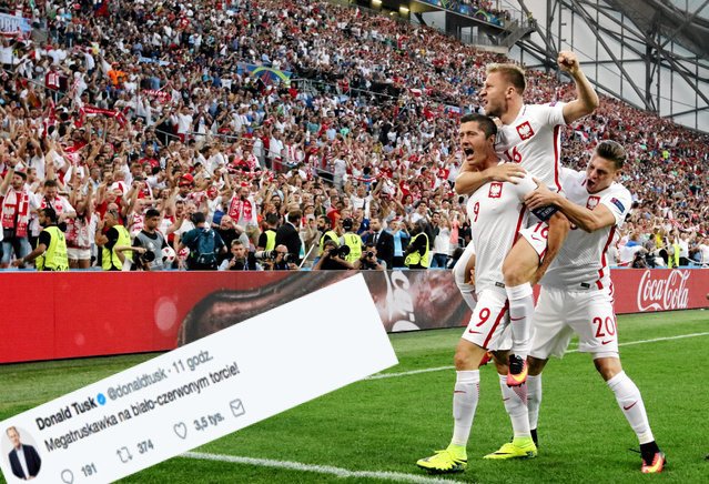 "Truskawka na torcie" już przeszła do polskiego słownika. A już na pewno do komentatorskiego zestawu gotowych bon motów.