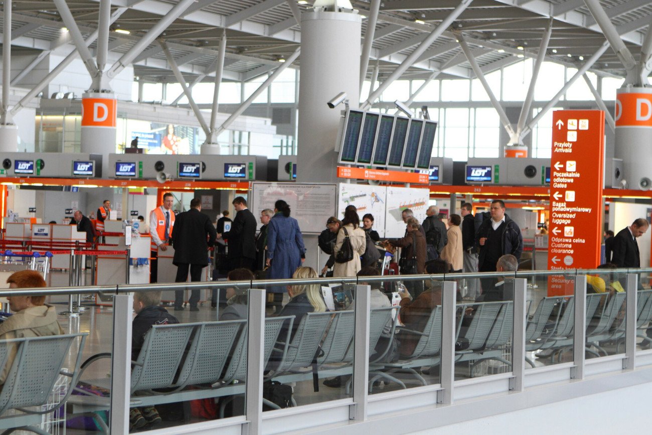 lotnisko Chopina Warszawa