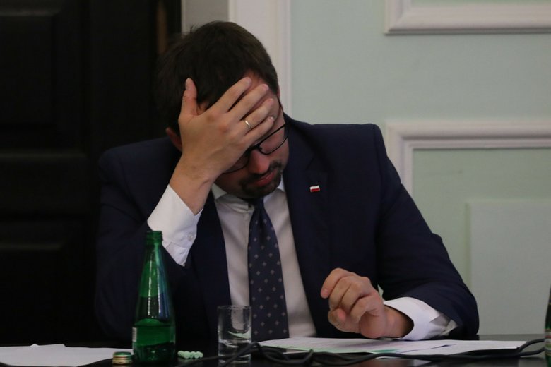 Marcin Horała wymyślił specyficzną "zabawę".