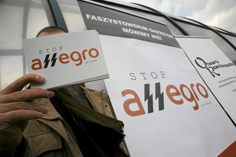 Fundacja musi przeprosić Allegro za użycie znaku SS w jego nazwie