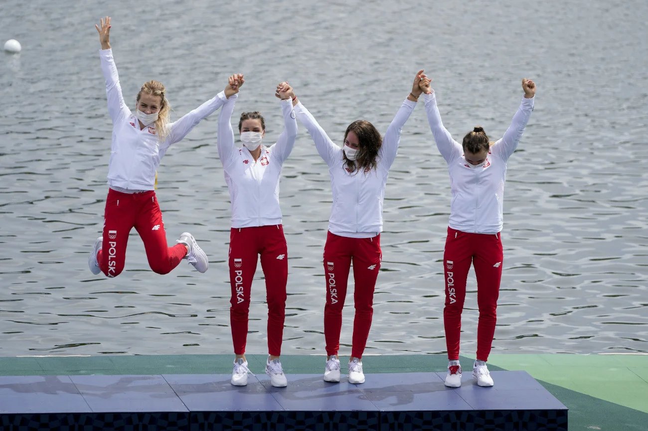 W Tokio Polki zdobyły pierwszy w historii kobiecego kajakarstwa medal wywalczony w czwórce