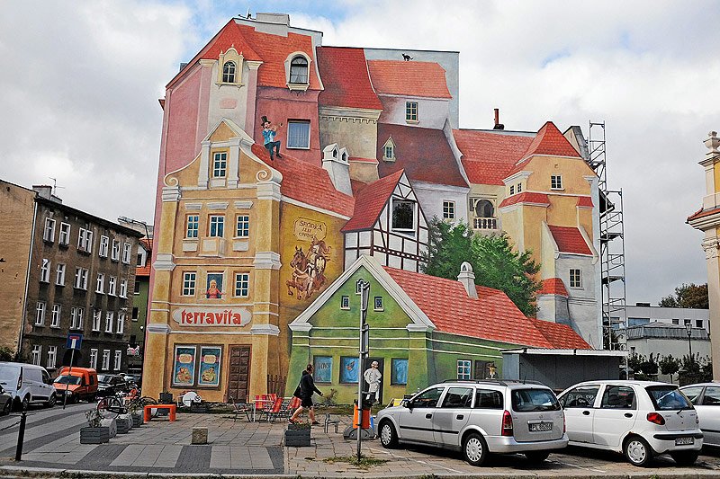 Poznański mural w 3D stał się hitem za granicą. To może być jedna z głównych atrakcji turystycznych.