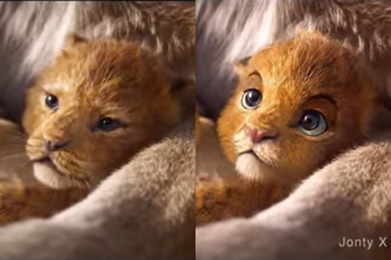 Jonty Pressinger naprawił nowego "Króla lwa" przy użyciu technologii deep fake.