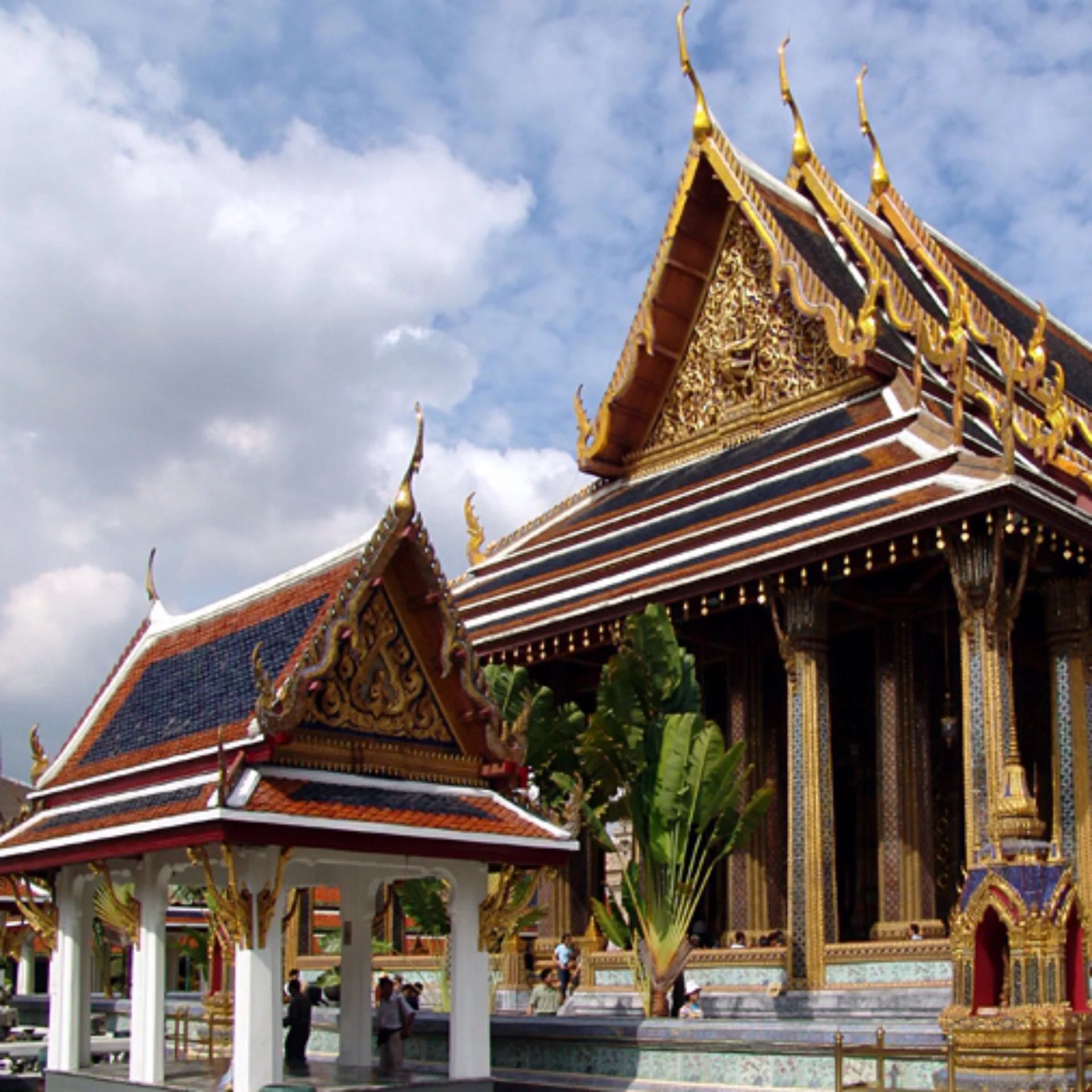 Wat Phra Kaeo. Bangkok/ Tajlandia
