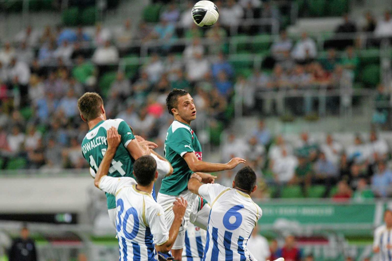 Piłkarze Śląska Wrocław wskoczyli do III rundy eliminacji Ligi Mistrzów