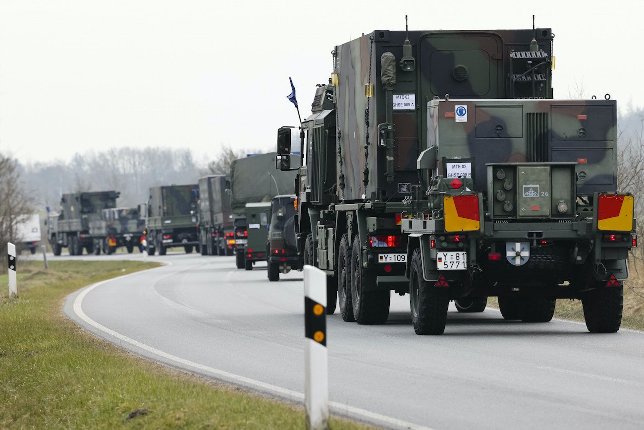 Bundeswehra przenosi system rakiet przeciwlotniczych Patriot na Słowację.