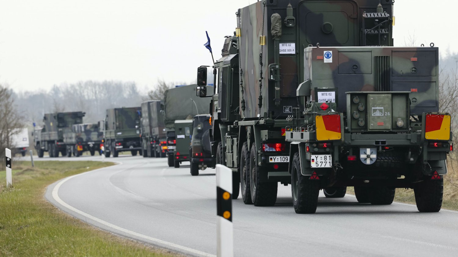 Bundeswehra przenosi system rakiet przeciwlotniczych Patriot na Słowację.