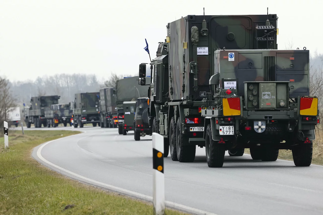 Bundeswehra przenosi system rakiet przeciwlotniczych Patriot na Słowację.