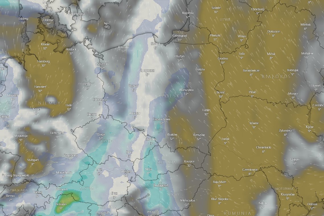 Z długoterminowej prognozy pogody IMGW na październik wynika, że w Polsce spodziewany jest gwałtowny spadek temperatur.