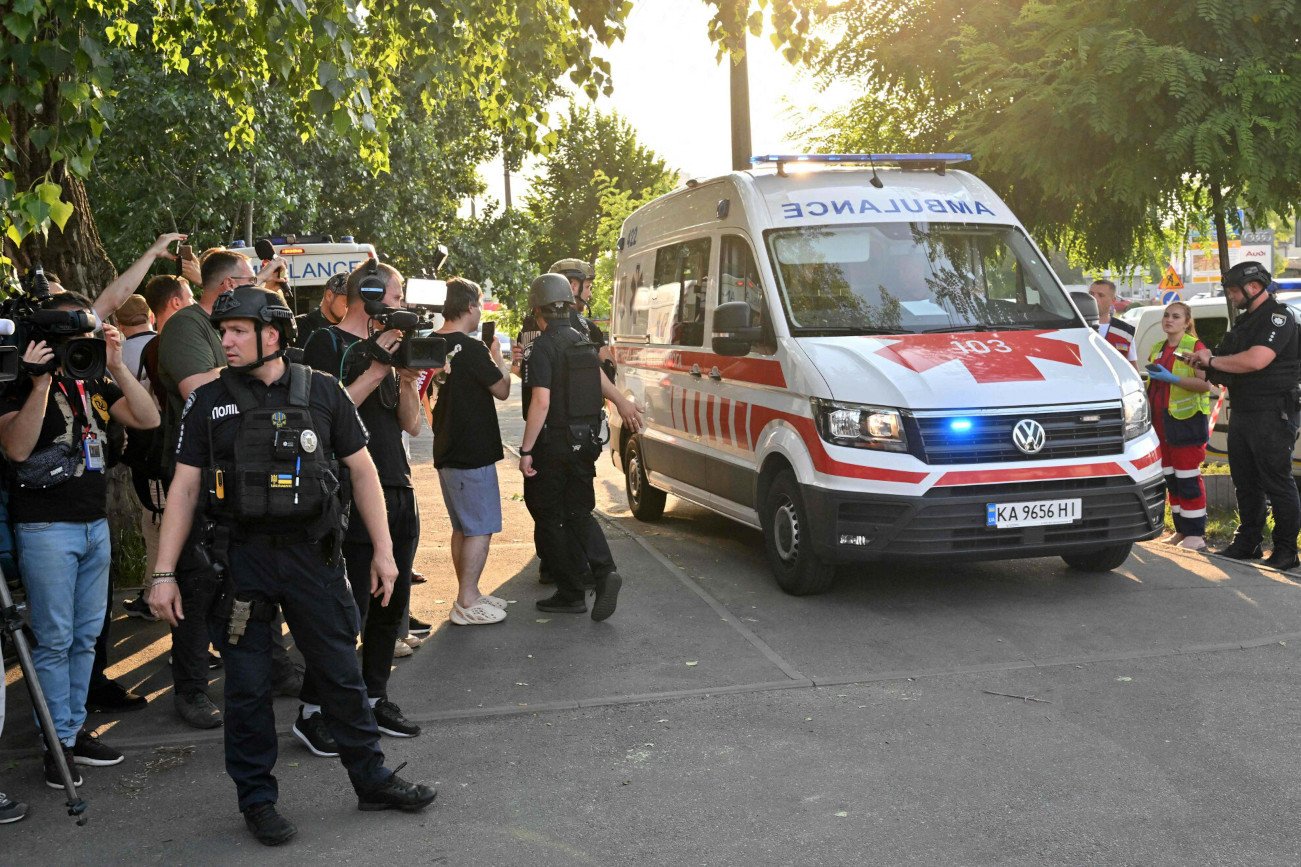 Zamach w Kijowie, zdetonowano ładunek wybuchowy w budynku sądu