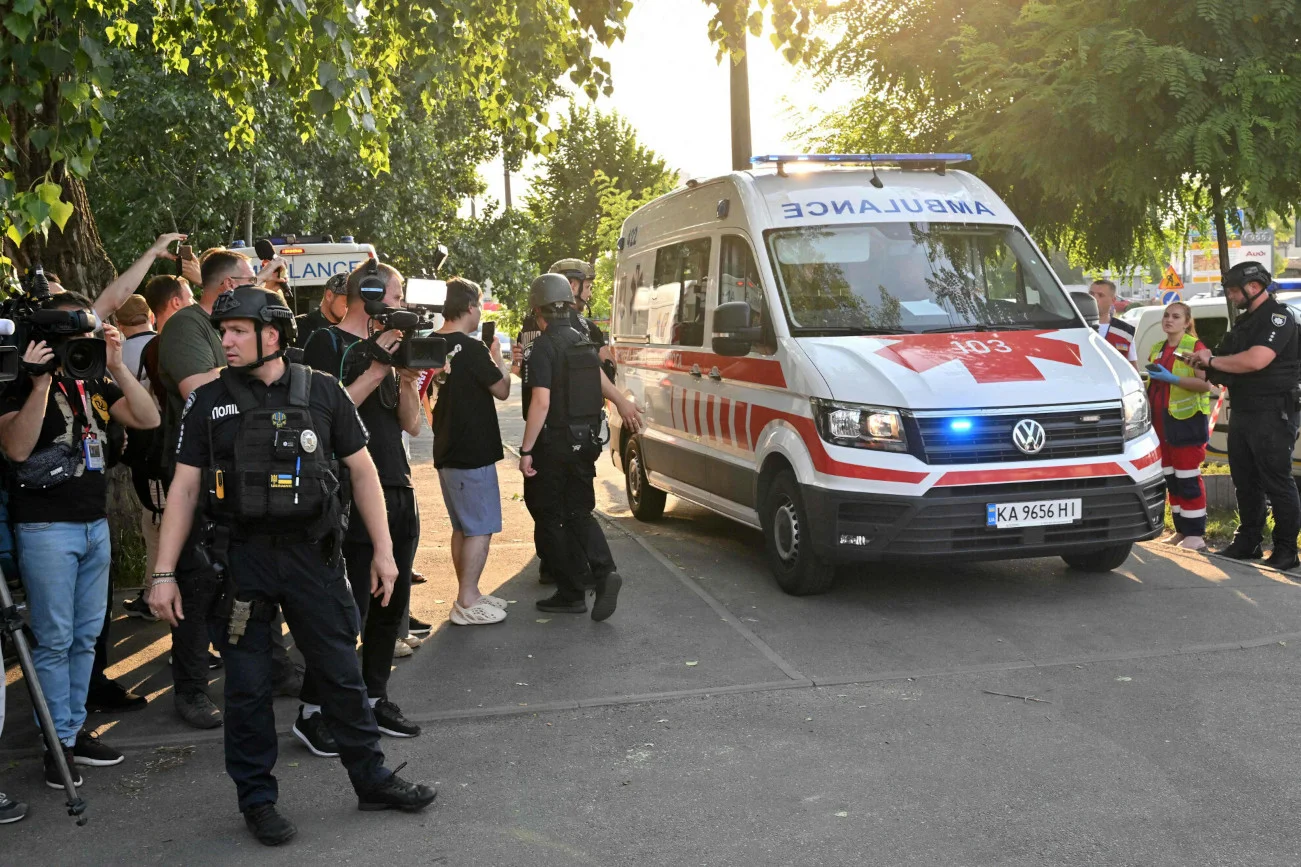 Zamach w Kijowie, zdetonowano ładunek wybuchowy w budynku sądu