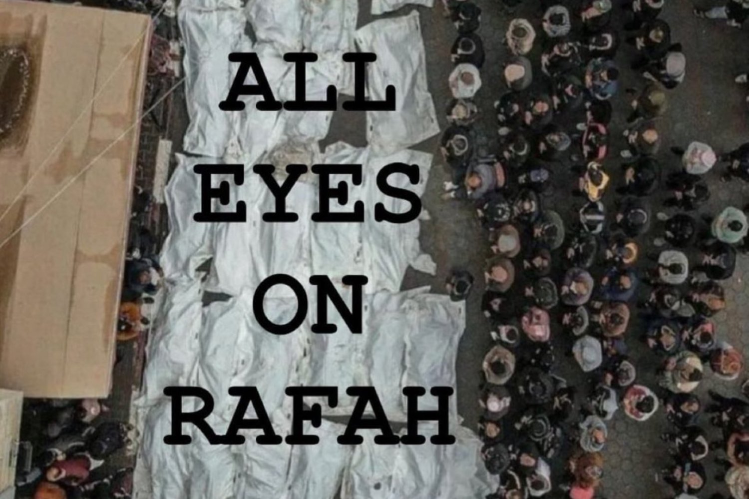 "All eyes on Rafah". Jest nowa odsłona akcji ws. wojny w Strefie Gazy.