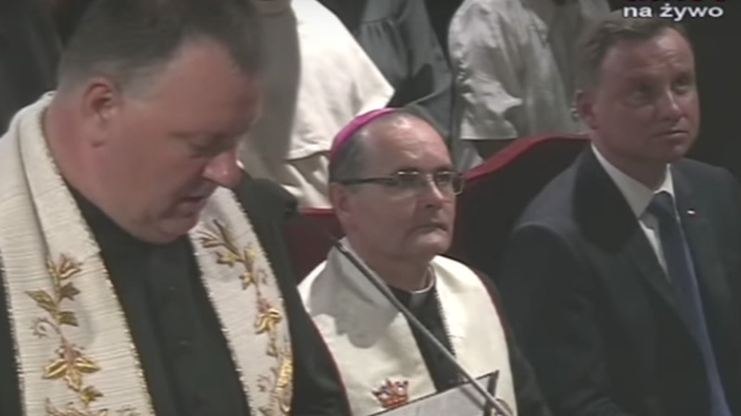 Prezydent Andrzej Duda modlił się na Jasnej Górze.