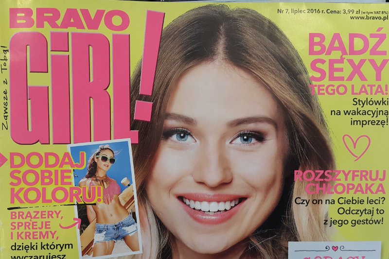 Tak tak, zgadza się, "Bravo Girl!" nadal się ukazuje, ale idzie z duchem czasów.