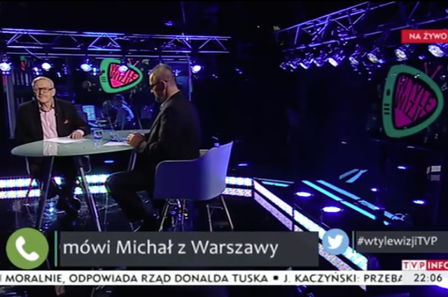 Marcin Wolski i Rafał Ziemkiewicz wysłuchali, co myśli o nich telewidz Michał