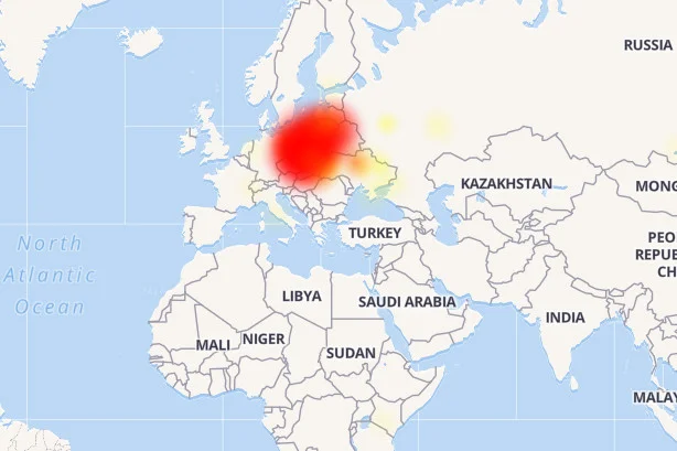Awarię Facebooka można śledzić na stronie Down Detector.