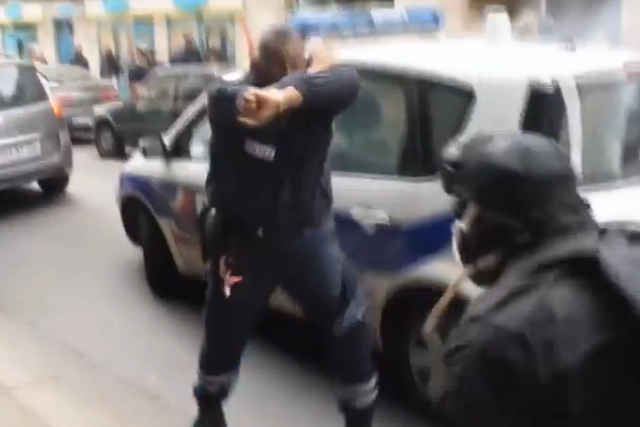 Kevin Philippy obronił się przed napastnikiem, okrzyknięto go "kung-fu gliną".