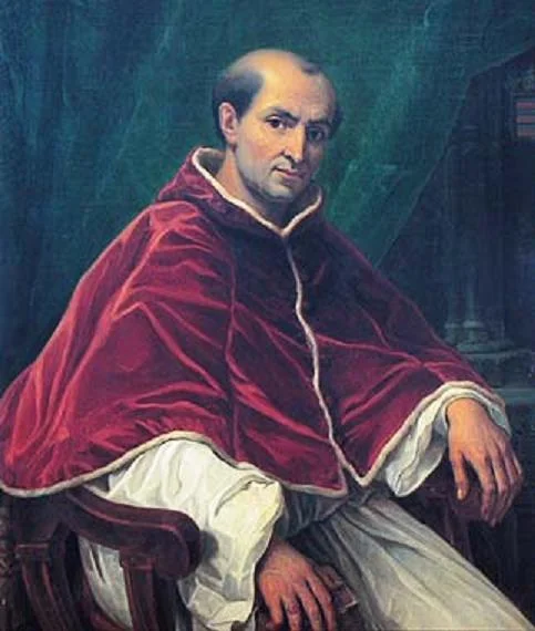 Papież Klemens V skasował zakon templariuszy, przez co ściągnął na siebie klątwę wielkiego mistrza.