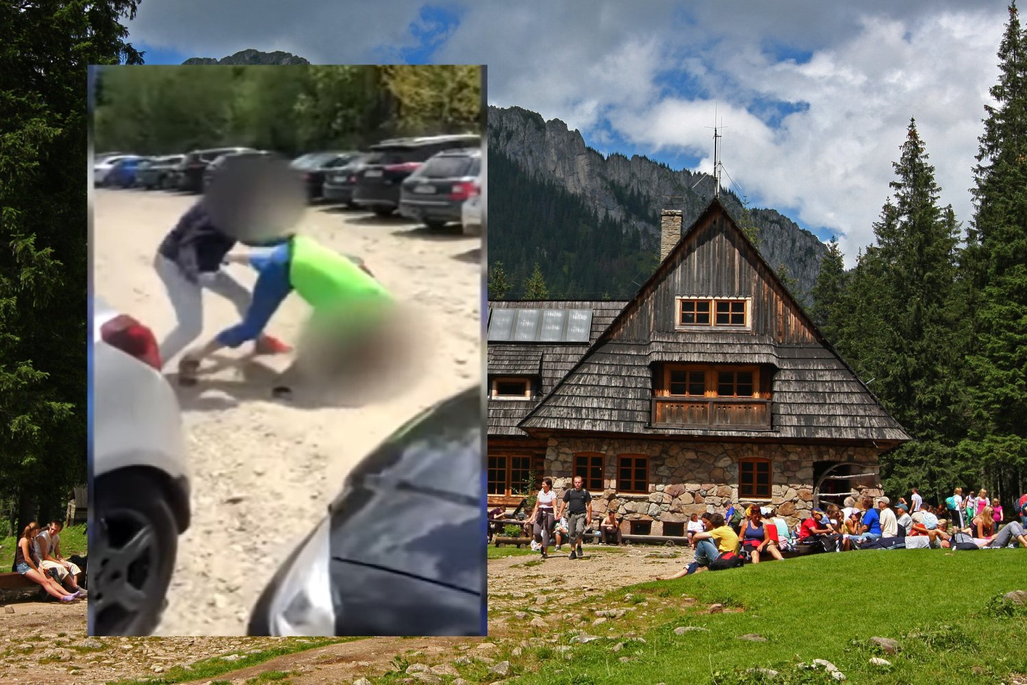 Turyści z Zakopanego pobili się o ostatnie miejsce parkingowe.