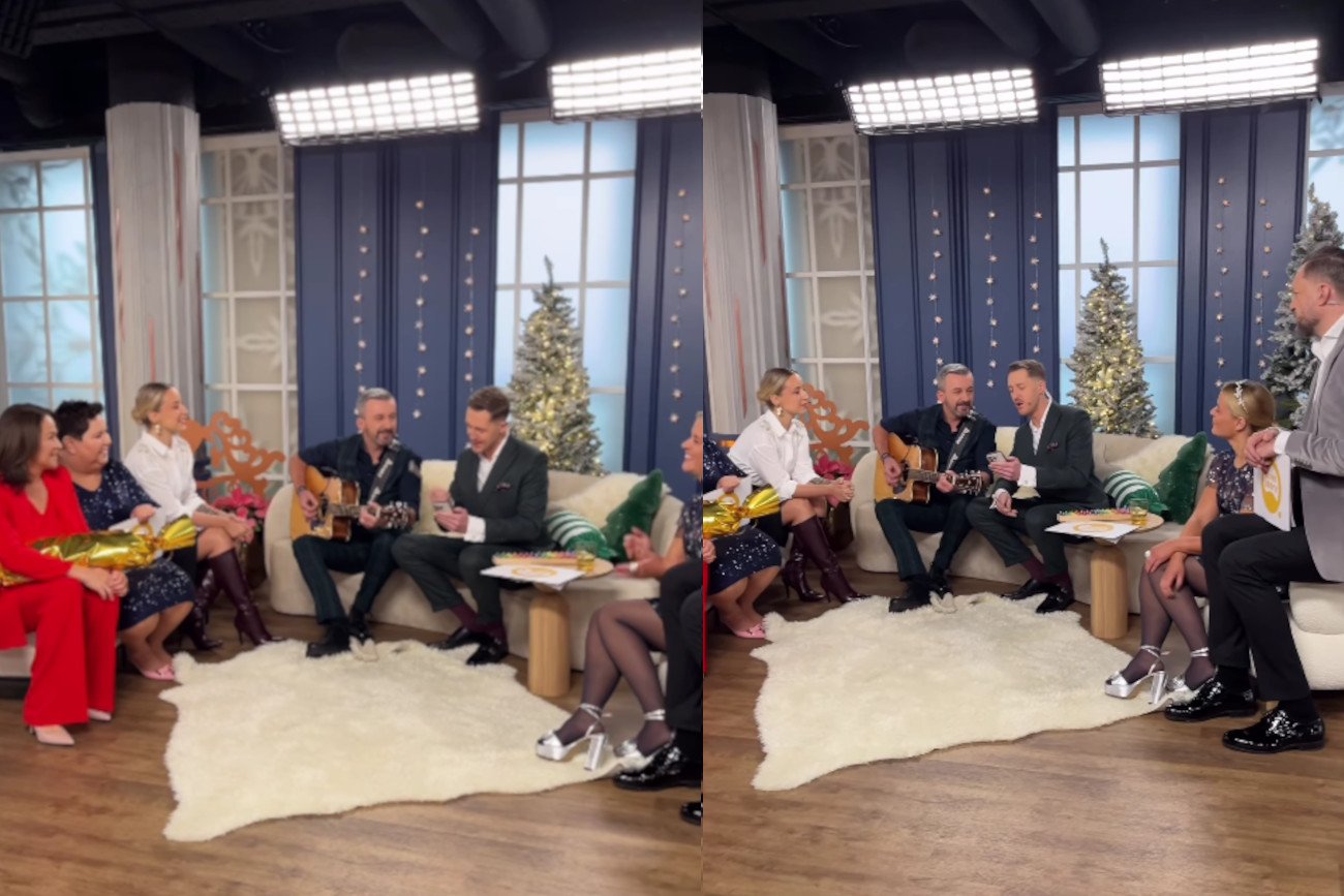 W "Dzień dobry TVN" zaśpiewali piosenkę świąteczną, w której znalazł się nawet Glapiński.