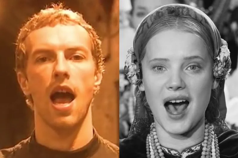 Chris Martin, lider Coldplay, słucha "Dwóch serduszek" Mazowsza, które mogliśmy słyszeć w "Zimnej wojnie"