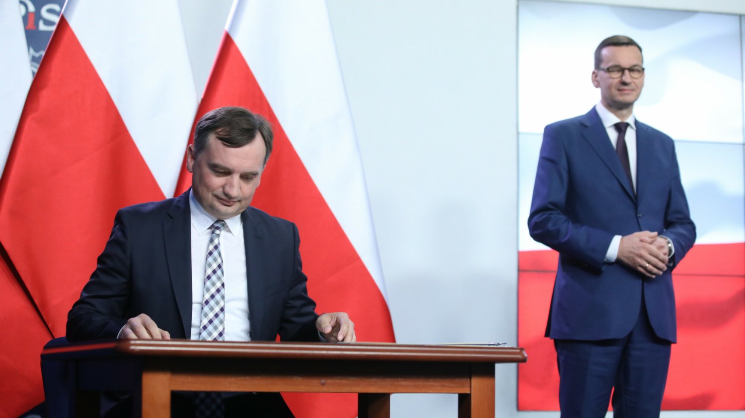 Zbigniew Ziobro i Mateusz Morawiecki