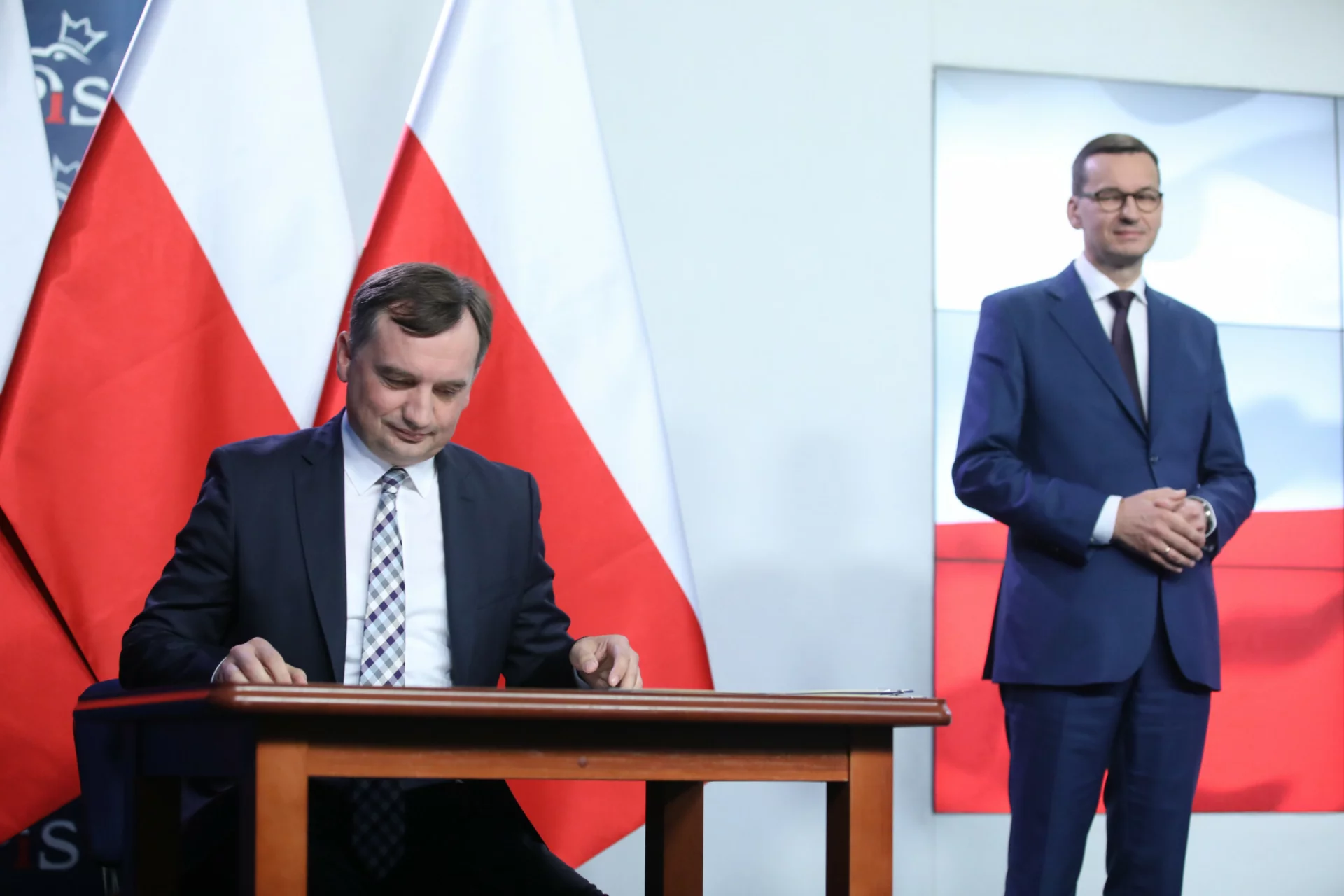 Zbigniew Ziobro i Mateusz Morawiecki