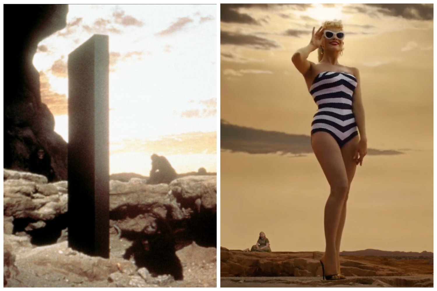 Już sam początek filmu "Barbie" ma podwójne znaczenie.